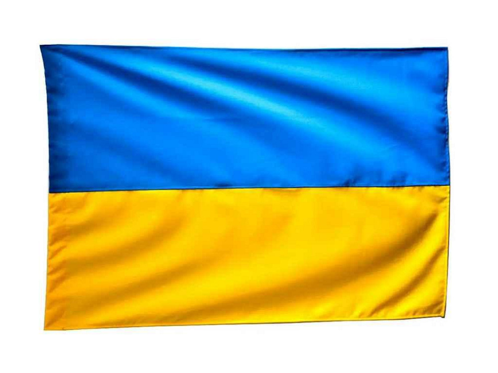 Прапор України (без штока) 136см*90см габардин ТМ TARASOV Київ - фото 1