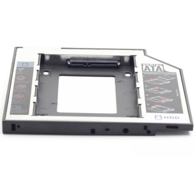 Фрейм-переходник Gembird 2.5" HDD/SSD to laptop slim 5.25'' bay (MF-95-01) Винница - изображение 3