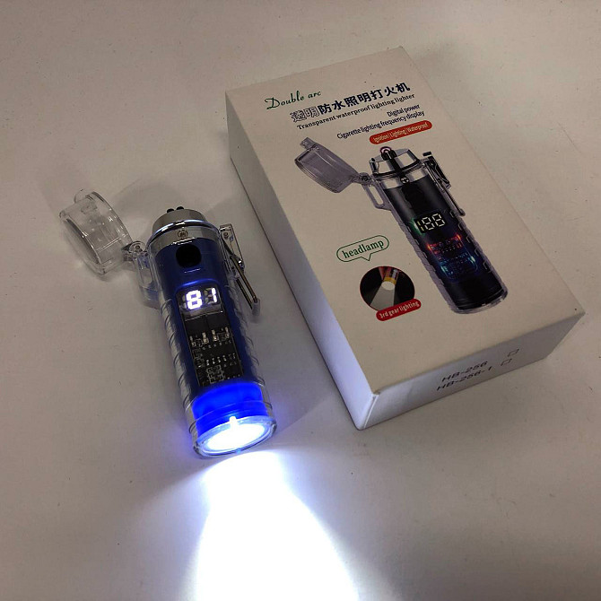 Запальничка Lighter з підзарядкою від USB HL-512, Електроімпульсна акумуляторна запальничка EY-99 Львів - фото 5