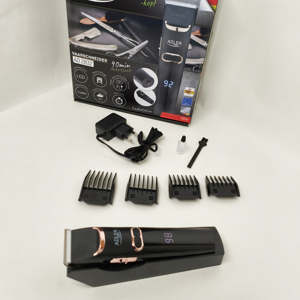 Універсальна машинка для стрижки голови та бороди Машинка для стрижки короткої JD-57 Львів - фото 5