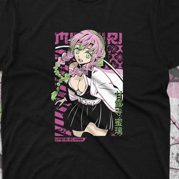 Футболка для подростка мальчика с принтом Клинок, рассекающий демонов Міцурі 2 140E Размер 160 Anime10413 Днепр - изображение 4