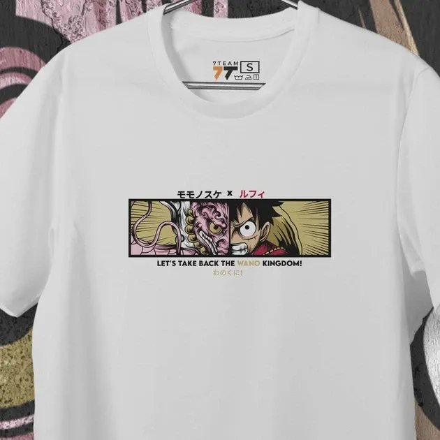 Футболка для подростка мальчика с принтом Ван Пис Luffy Wano Kingdom Размер 160 Anime10252 Днепр - изображение 4