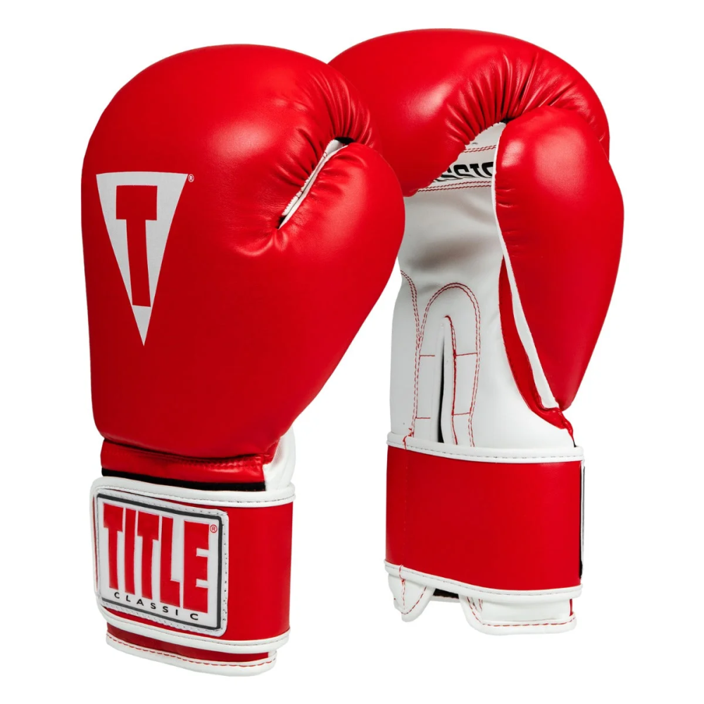 Боксерські рукавиці TITLE Classic Pro Style 3.0 Red/White 14 oz Кам'янське - фото 11