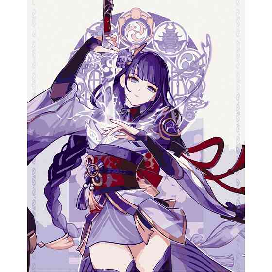 Картина за номерами без підрамника "Райден Шьоґун" 16064-ACNF 40х50 см Вінниця