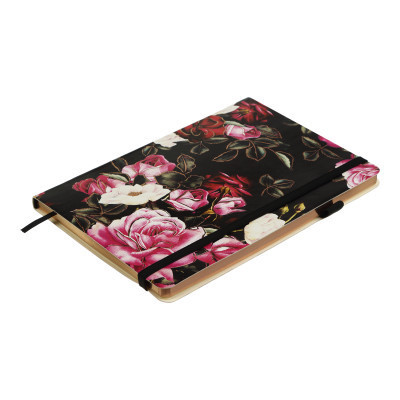 Книга записна Buromax Cherie А5 96 аркушів, без лініювання чорний (BM.295005-01) Вінниця - фото 3