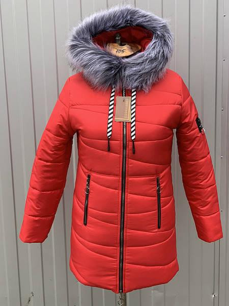 Жіноча яскрава модна зимова куртка. 40-56р Київ - фото 6