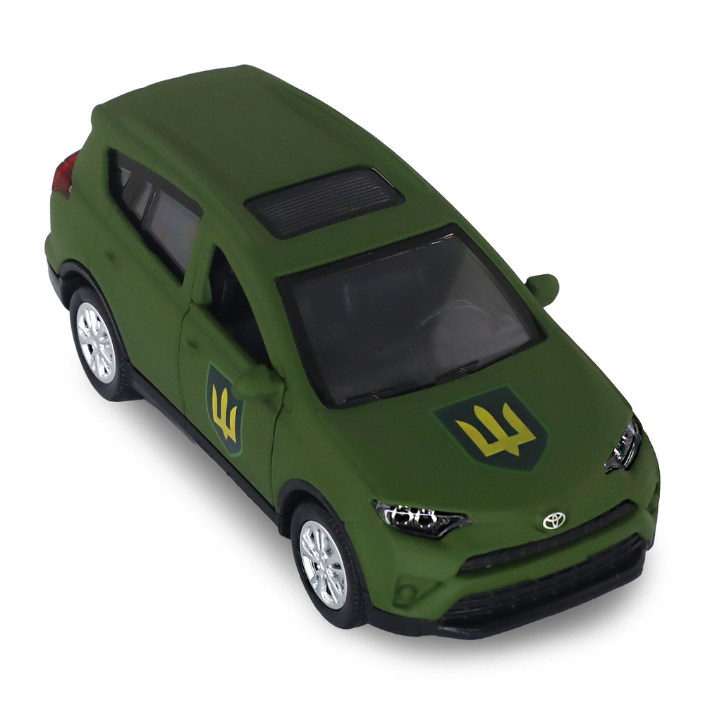 Автомодель серії Шеврони Героїв - Toyota RAV4 - Сухопутні війська ЗСУ Днепр - изображение 13