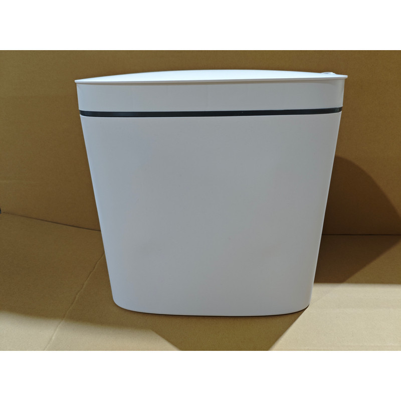 Відро для сміття сенсорне овальне Mixxus Flat-TC0109 White 9 л колір білий (MI7074) ( 29791 ) Харьков - изображение 7