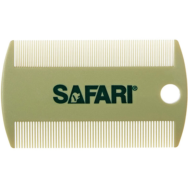 Safari Double-Sided Cat Flea Comb САФАРІ ГРЕБІНЕЦЬ ДВОСТОРОННІЙ ВІД БЛІХ для котів Київ - фото 1