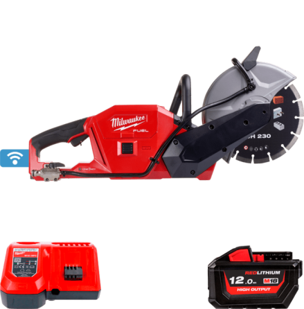 Машина відрізна акумуляторна MILWAUKEE, M18 FCOS230-121, O230мм (+зар.пр., 1акум.Х 12Аг) Одеса