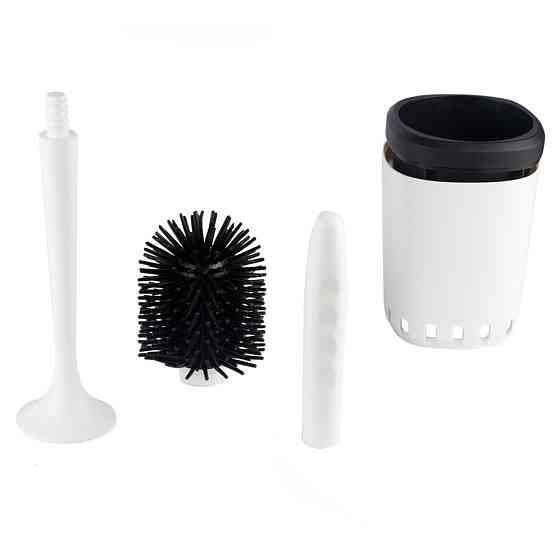 Щітка для унітаза на вакуумному присоску s42 92×179×410 мм AQUATICA (9784298) Київ