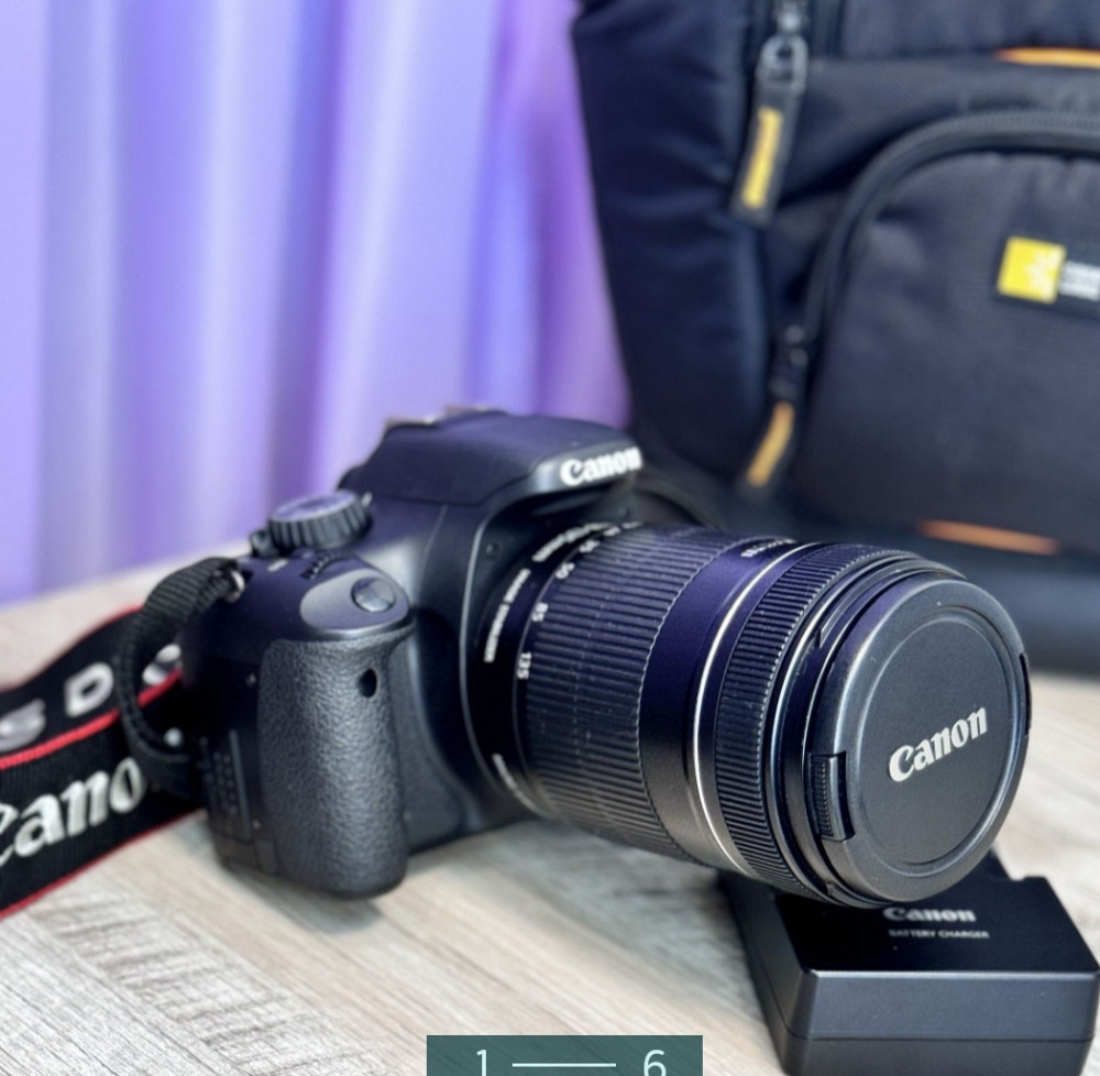 Фотокамера: Canon 550D 18-135. Сумка. Харків - фото 1