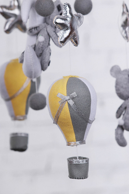 Музичний мобіль WoollyFox «Тедді на місяці» з 35 мелодіями Київ - фото 7