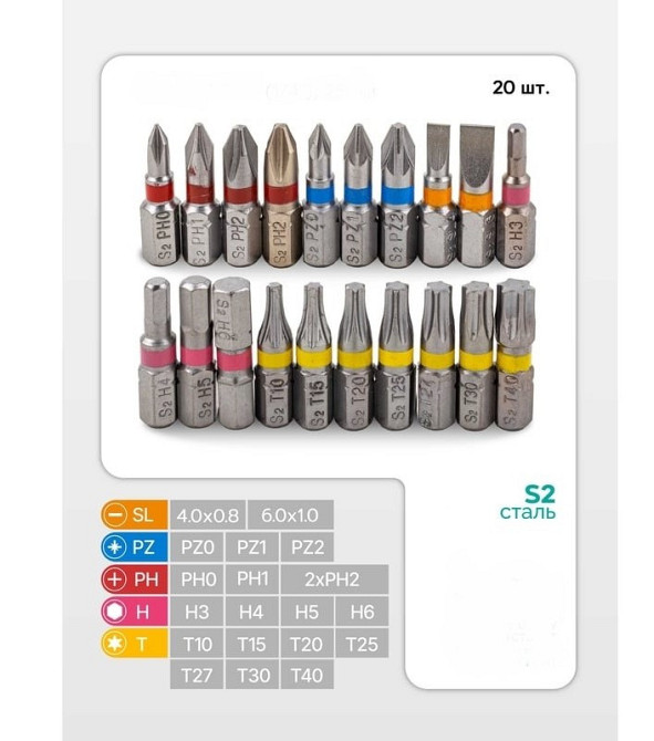 Набор инструментов 31пр. 1/4