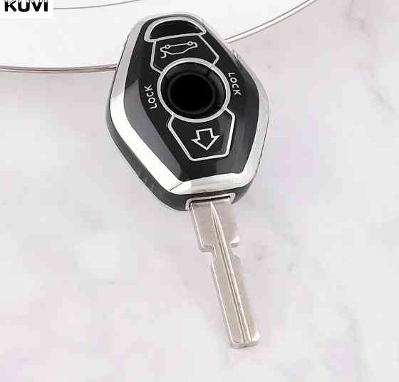 Захисний чохол для автомобільного ключа BMW Чорний Смела