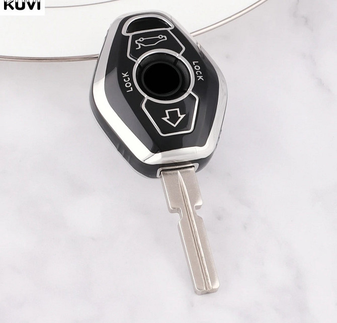 Захисний чохол для автомобільного ключа BMW Чорний Смела - изображение 1