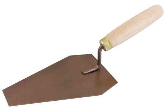 Кельма плиточника MASTERTOOL ТР18 УС фарбована 19-4128 Коломия