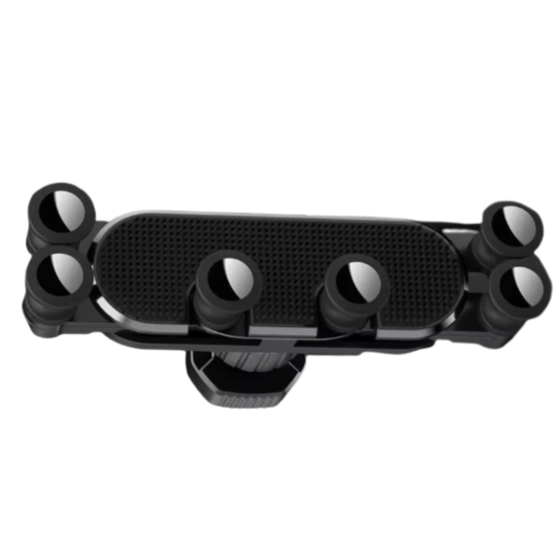 Автомобильный держатель,на решетку воздуховода под телефон JK013, черный Каменец-Подольский