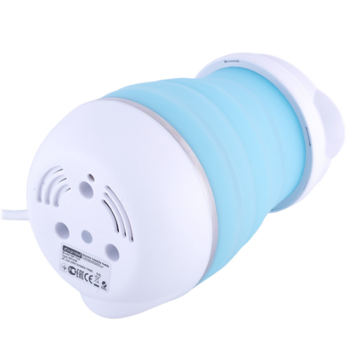 Електрочайник 0,8л 750W силікон (диск) блакитний/білий 1724 KAMILLE Житомир
