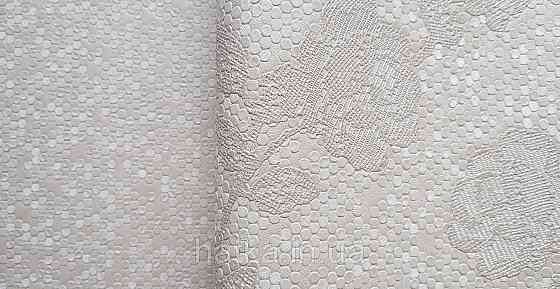 Шпалери вінілові на флізеліні AdaWall Signature1.06х10 квіти гілки листя структурне бежеві білі 3д Київ