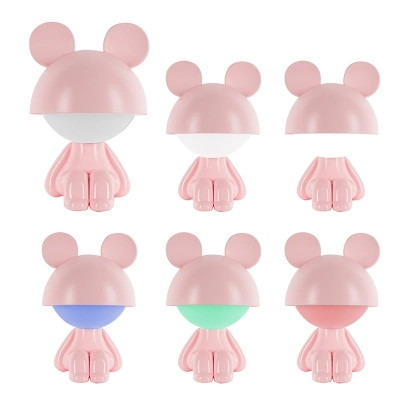 Нічник Kite Світильник LED з акумулятором Cute Mouse, рожевий (K25-316-2-2) Вінниця - фото 4