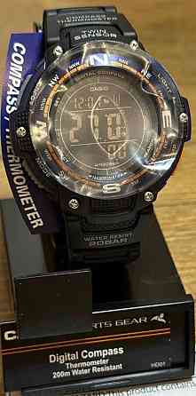 Часы Casio SGW-100-2B с цифровым компасом, термометром. Киев