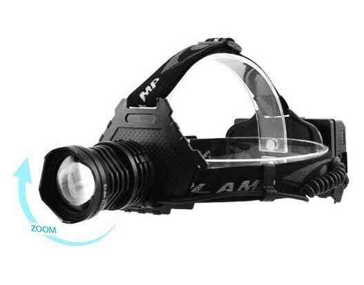 Налобний ліхтар BL-T70pro-HP70 zoom + Powerbank + microUSB + 3х18650 Вінниця