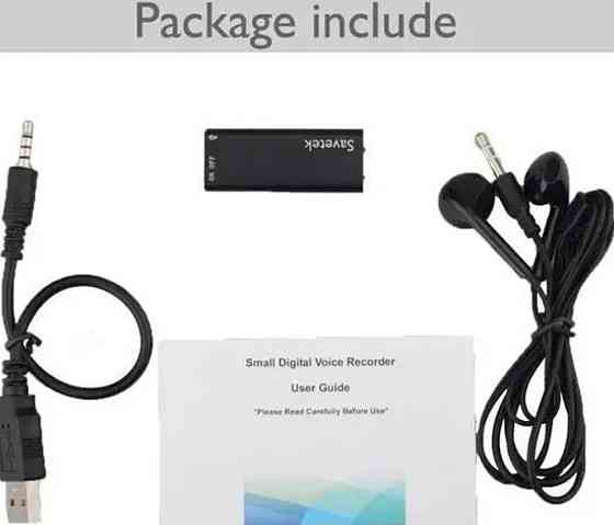 Мини диктофон Savetek 8Gb/16Gb с активацией голоса Харьков