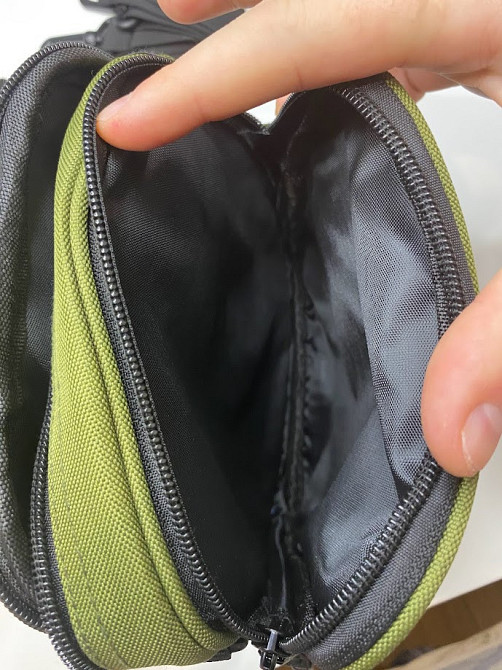 Сумка через плече Carhartt Кархарт 17х17х7 ver.2 зелений Запоріжжя - фото 6