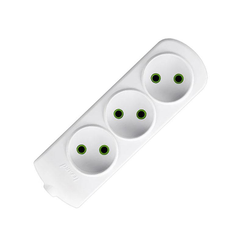 Колодка LETITIA без заземлення 3 входи Lezard Харків - фото 1