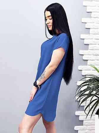 Свободное летнее платье из льна 