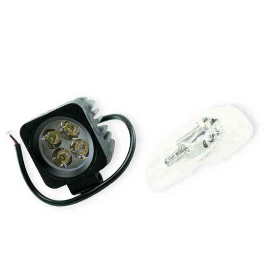 Фара LED 66х66х55 (Д В Ш) 10W Optimal-L дополнительная Мукачево