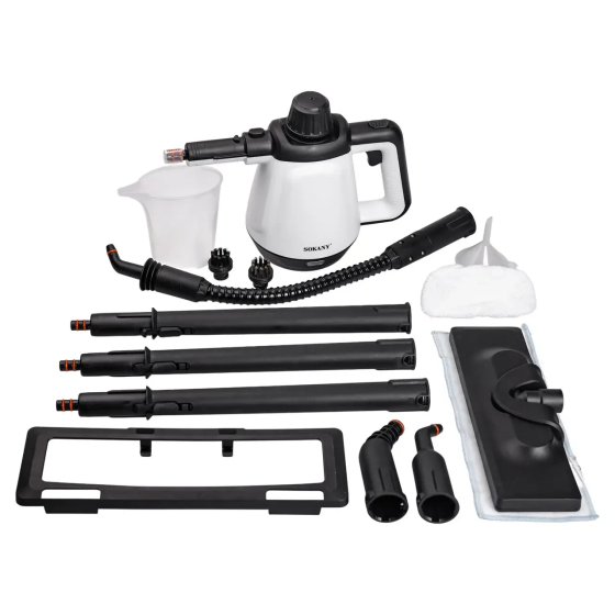 Sokany Пароочисник ручний Sokany 1200 Вт з насадками, відпарювач для кухні, меблів та ванної, п Коломия