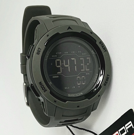Тактичний годинник North Edge Mars Pro Black 5Bar (Зелений) Вінниця - фото 2