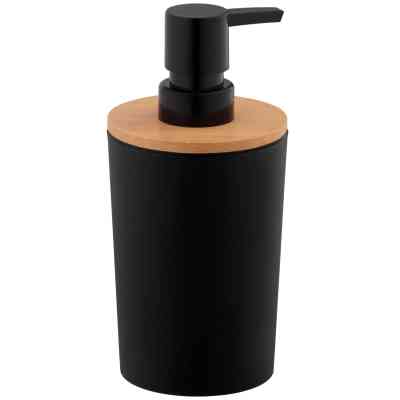 Дозатор для рідкого мила Ardesto Minimalism Чорний 380 мл (ARHB3104BB) Вінниця