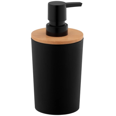 Дозатор для рідкого мила Ardesto Minimalism Чорний 380 мл (ARHB3104BB) Вінниця - фото 2