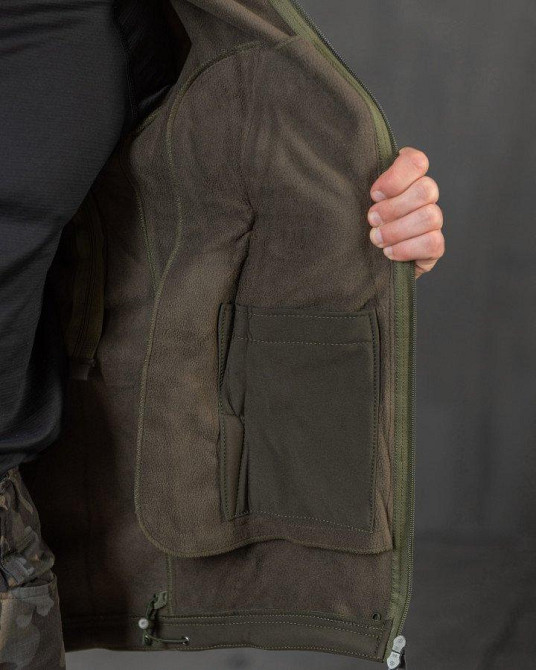 Тактична куртка софтшел Kord second generation oliva ВТ4675 Одеса - фото 4