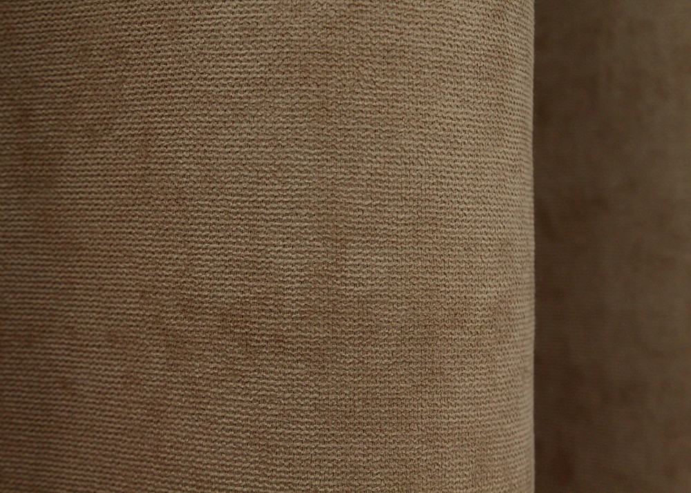 Комплект готовых штор VR-Textil Микровелюр Petek № 1516ш Капучино 100х285 см 2 шт (31-772) Киев - изображение 8