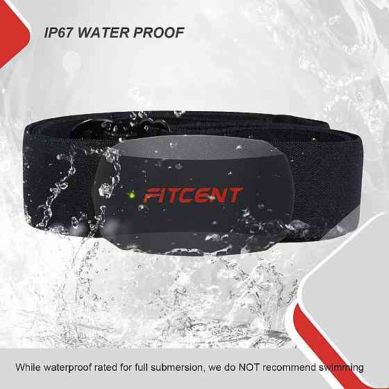 Б/У Монитор сердечного ритма Fitcent CL806 нагрудный ремень Bluetooth 5.0 ANT нагрудный пульсометр IP67 Днепр