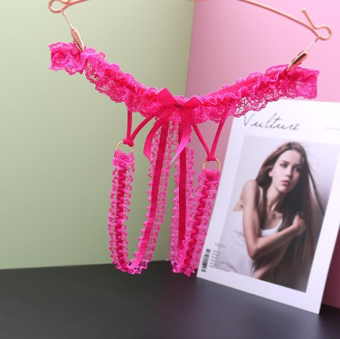 Труси з розрізом малинові унісекс - розмір універсальний, резинка до 102см Київ - фото 1