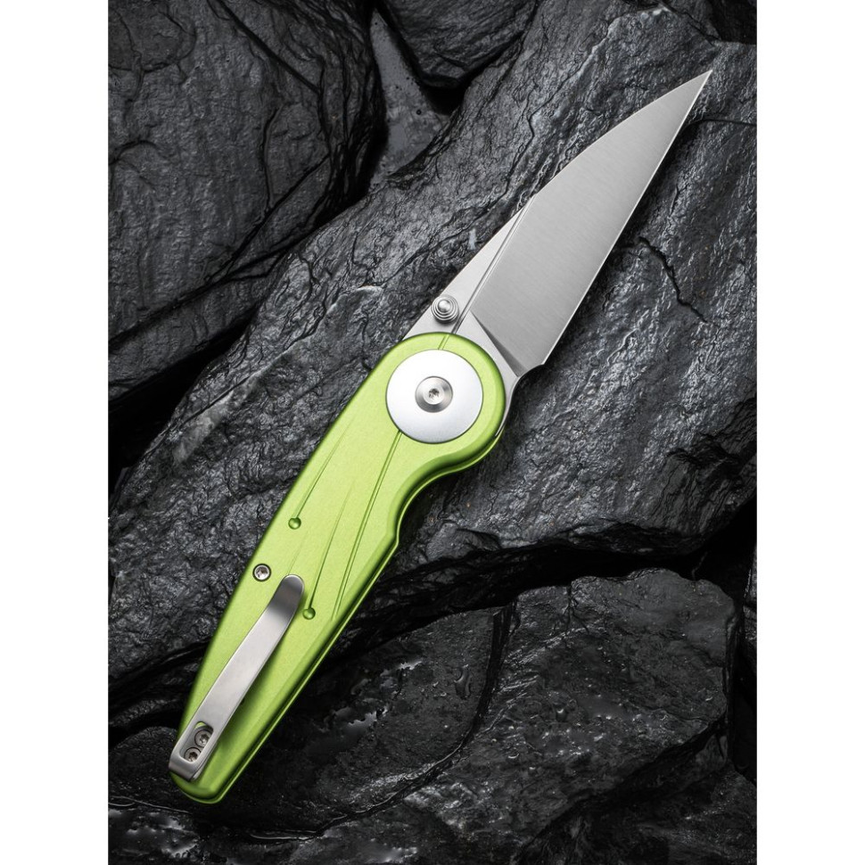 Ніж складаний туристичний Civivi Starflare, (8.4 см) Nitro-V / Aluminum зелений Киев - изображение 11