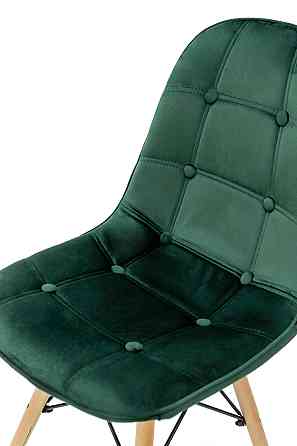 Стілець ДЖАСТІН, велюр зелений Київ