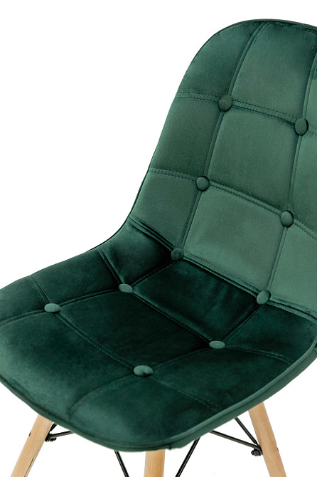 Стілець ДЖАСТІН, велюр зелений Київ - фото 6