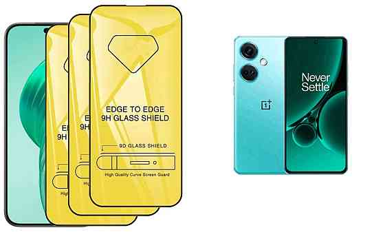 Захисне скло DefenzoGlass для OnePlus Nord CE 3 5G, Nord CE 3 Lite – подвійна міцність Київ