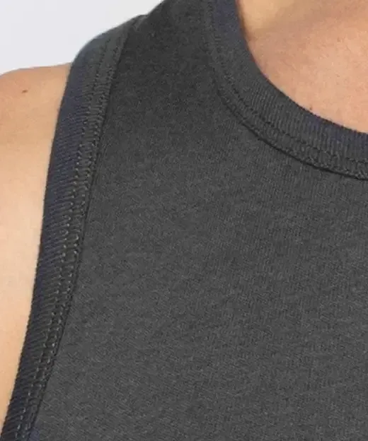 Мужская майка Atlantic хлопок BMV-046 XL, Графит Киев - изображение 4