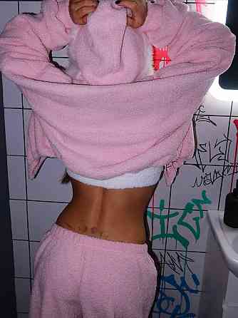 Жіночий стильний теплий оверсайз костюм букле Рожевий, 42/44 Одеса