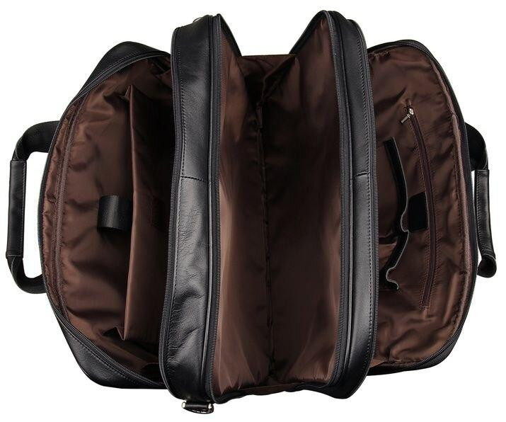 Сумка мужская Vintage 14379 Черная Киев - изображение 10