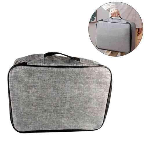 Органайзер дорожня сумка для документів 37x27x10см, сірий Вінниця