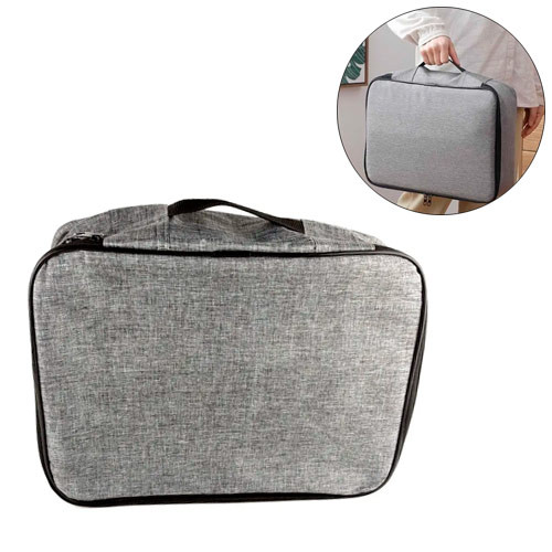 Органайзер дорожный сумка для документов 37x27x10см, серый Винница - изображение 1