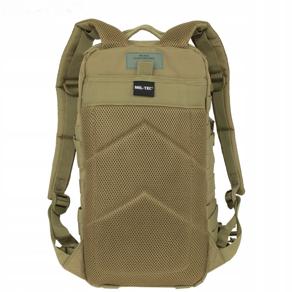 Тактичний Рюкзак 20 літрів із системою Molle 25 мм Mil-Tec від Sturm "Assault Pack SM" (14002005) Coyote Нововолинськ - фото 5